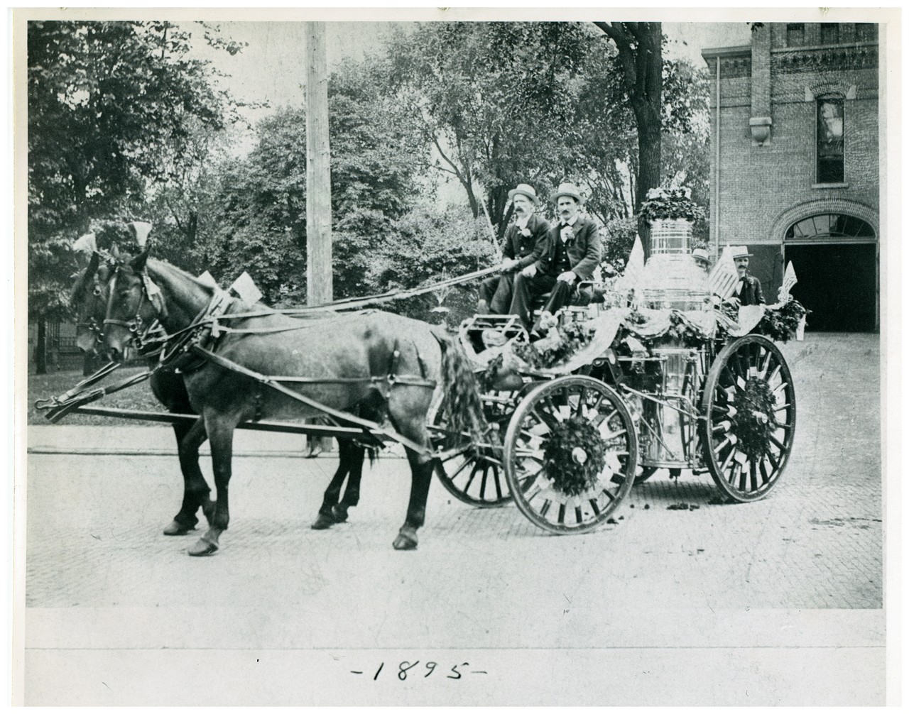 Old Horse Drawn Fire Truck